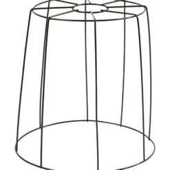 Lampskärm, H: 20 cm, Dia. 15,5-20 cm, svart, 1 st.
