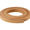 Läderband, B: 10 mm, tjocklek 3 mm, natur, 2 m/ 1 förp.