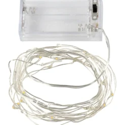 LED ljusslinga, L: 3,15 M, silver, 1 st.