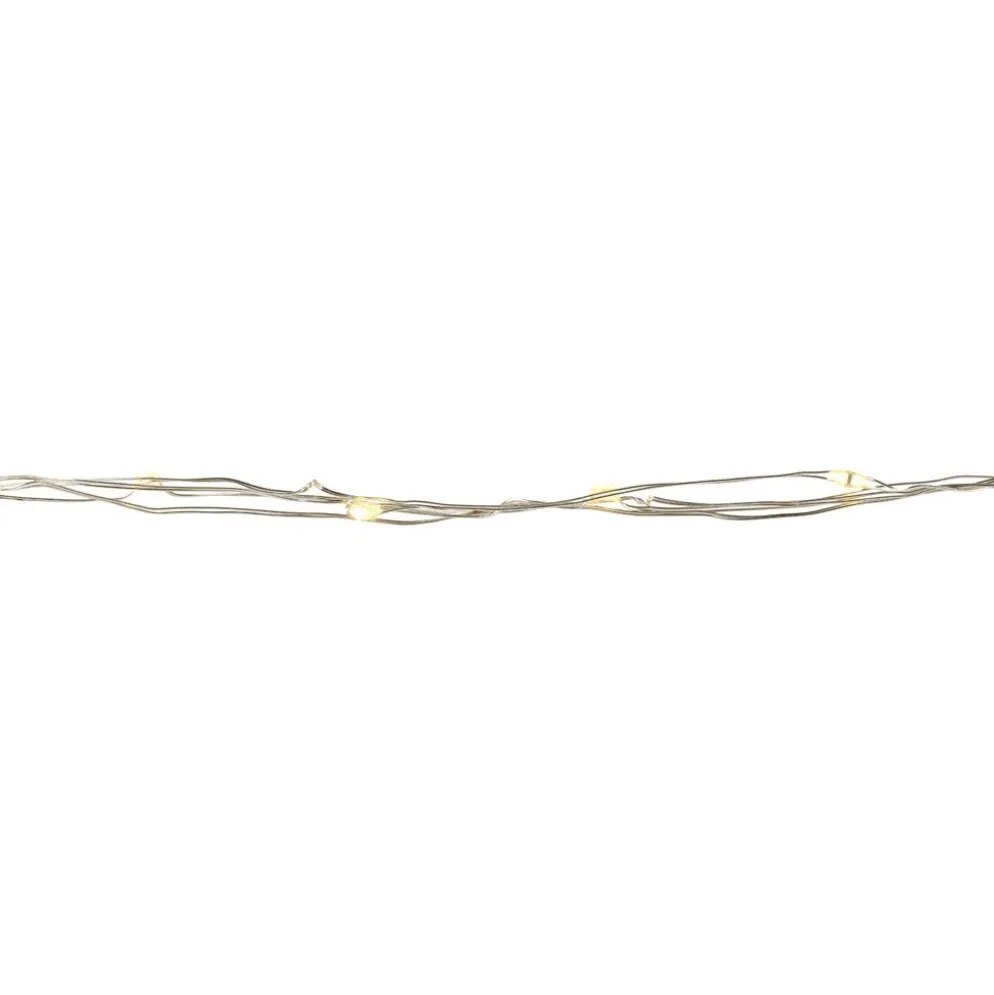 LED ljusslinga, L: 3,15 M, silver, 1 st.