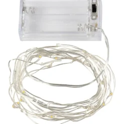LED ljusslinga, L: 3,15 M, silver, 1 st.