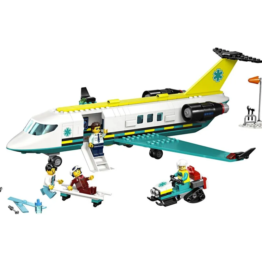 LEGO® City ambulansflygplan, 403 delar/ 1 förp.