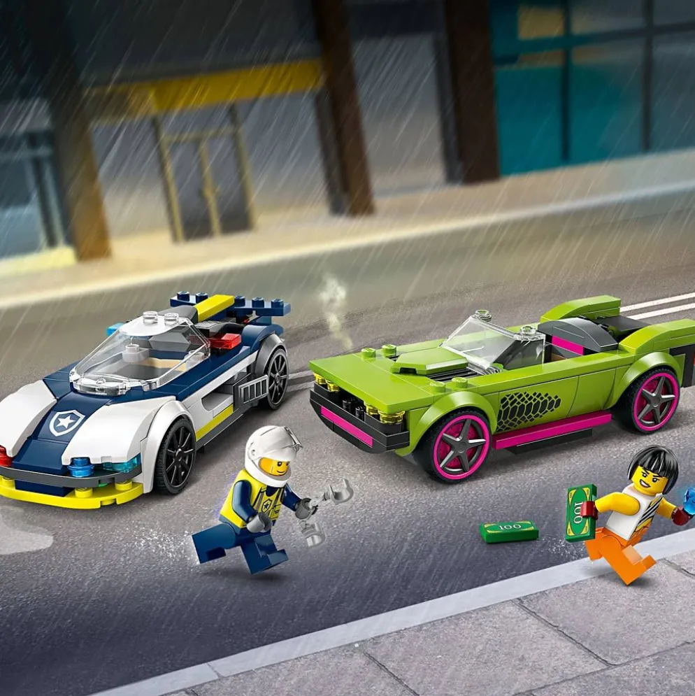 LEGO® City Police & Muscle Car Chase, 213 delar/ 1 förp.