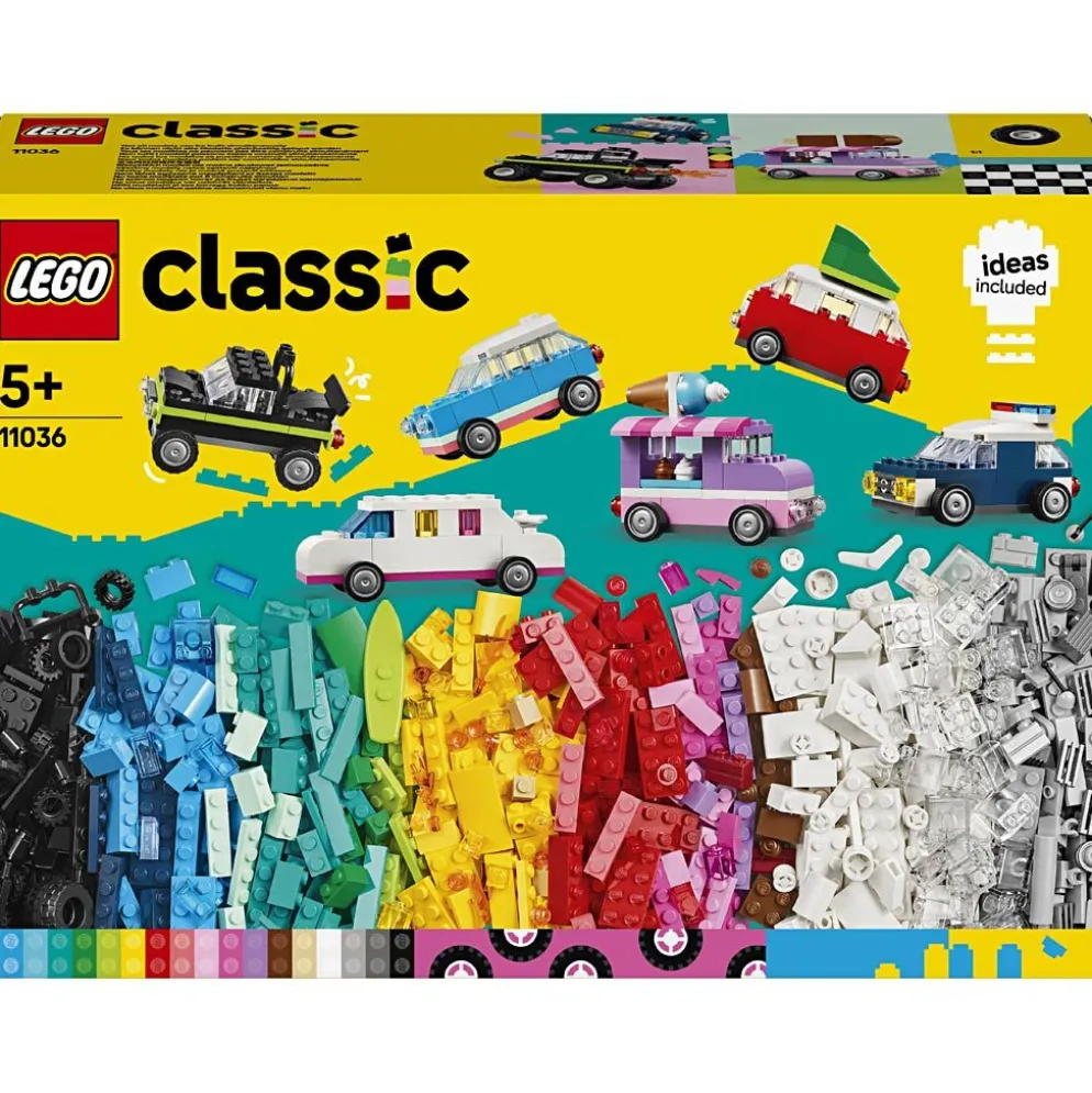 LEGO® Classic Kreativa Fordon, 900 delar/ 1 förp.