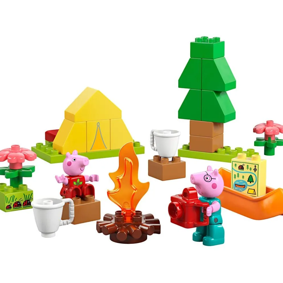 LEGO® DUPLO® Greta Gris campingresa, 32 delar/ 1 förp.