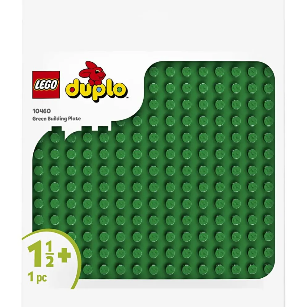 LEGO® DUPLO® Grön Byggplatta, stl. 25x25 cm, 1 st.