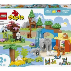 LEGO® DUPLO® 3-i-1 Vilda Djurfamiljer, 92 delar/ 1 förp.