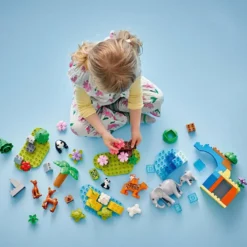 LEGO® DUPLO® 3-i-1 Vilda Djurfamiljer, 92 delar/ 1 förp.