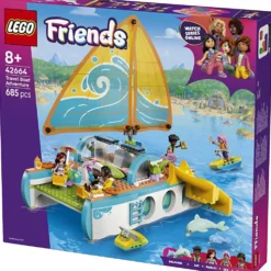LEGO® Friends båtäventyr, 685 delar/ 1 förp.