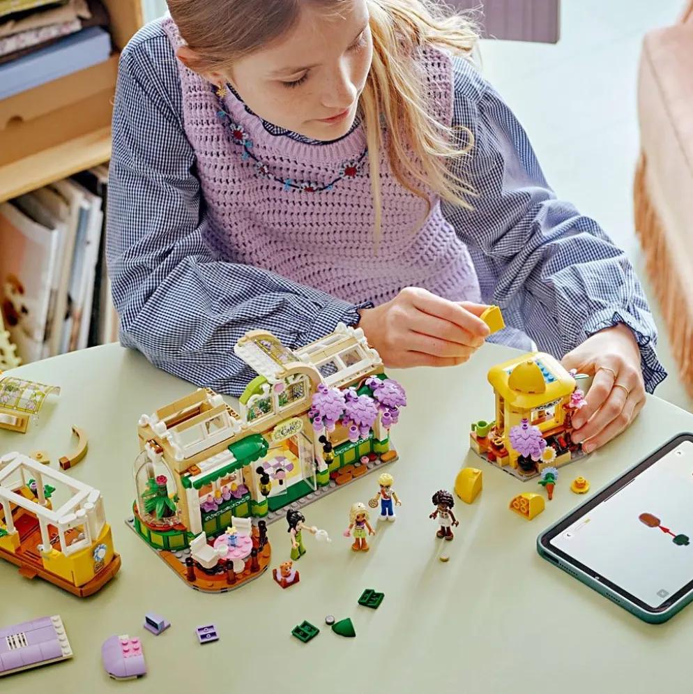 LEGO® Friends växtcafé och blomsterbutik, 1138 delar/ 1 förp.