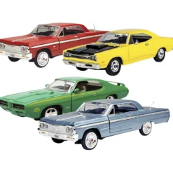 Leksaksbil, American Classics 1:24, L: 22 cm, Innehållet kan variera , 12 st./ 1 förp.