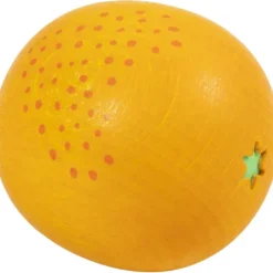 Leksaksmat av trä, Appelsin, stl. 42x42x46 mm, 1 st.