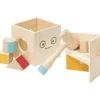 Lekset Mini Trä, Hammarbänk och klosslåda, stl. 9,7x9,7x9,7 cm, 2 set/ 1 set