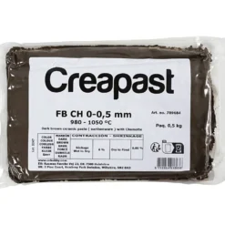 Lera med chamotte, mörkbrun, 500 g/ 1 förp.