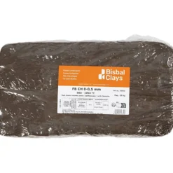 Lera med chamotte, mörkbrun, 10 kg/ 1 förp.