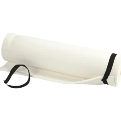 Liggunderlag, L: 180 cm, B: 50 cm, tjocklek 6 mm, vit, 1 st.