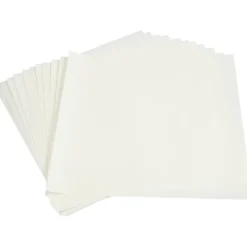 Ljuspapper, ark 30x30 cm, 80 g, vit, 12 ark/ 1 förp.