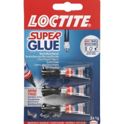 Loctite Super Glue, 3x1 g/ 1 förp.