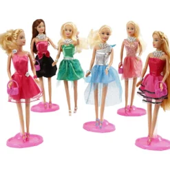 Lucy-docka Fashion, stl. 29 cm, Innehållet kan variera , 6 st./ 1 förp.