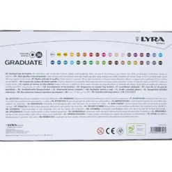 Lyra färgpennor, kärna 3,8 mm, mixade färger, 36 st./ 1 förp.