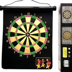 Magnetisk Piltavla inkl. 6 pilar, H: 42 cm, B: 37 cm, ENG, 1 st.