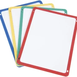 Magnetisk Whiteboard, L: 28 cm, B: 22 cm, färger kan variera , 4 st./ 1 förp.