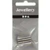 Magnetlås, L: 20 mm, Hålstl. 5 mm, försilvrad, 2 st./ 1 förp.