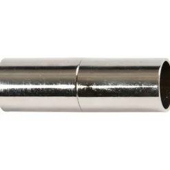 Magnetlås, L: 20 mm, Hålstl. 5 mm, försilvrad, 2 st./ 1 förp.