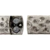 Magnetlås, stl. 7x29 mm, Hålstl. 3x10 mm, antiksilver, 1 st.