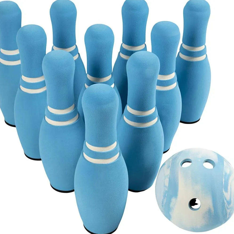 Mega Foam Bowling, H: 34 cm, 11 delar/ 1 förp.