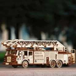 Mekaniskt 3D-pussel i trä, stl. 37,8x9,8 cm, 439 st./ 1 förp.