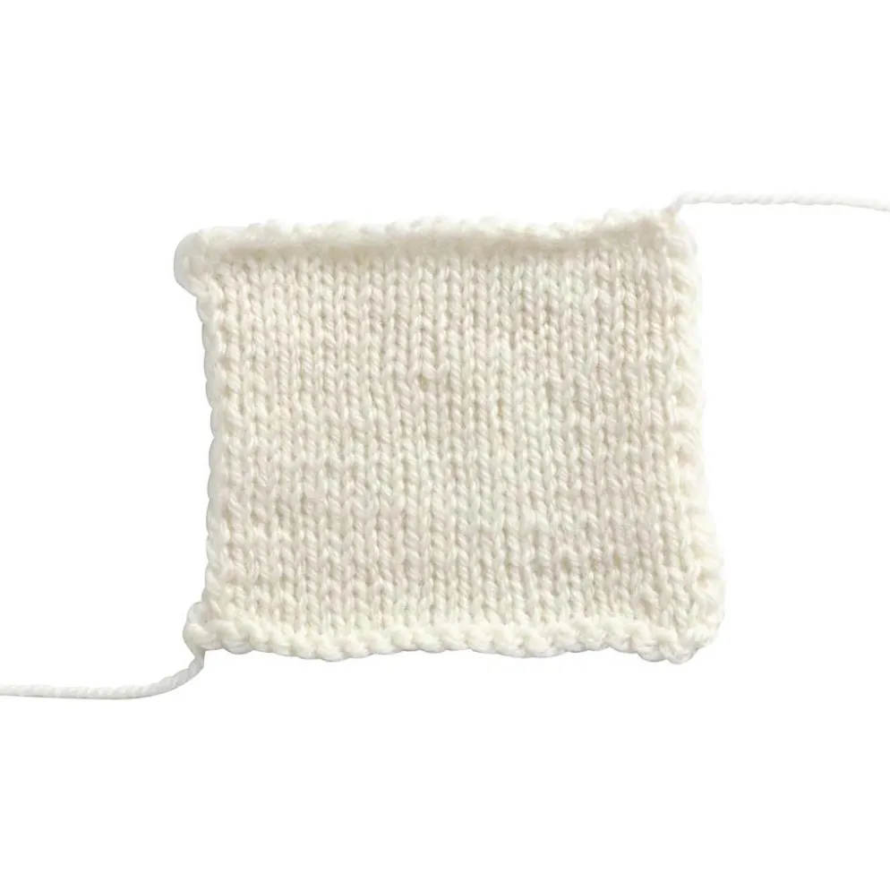 Melbourne ullgarn, L: 92 M, råvit, 50 g/ 1 nystan