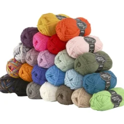 Melbourne ullgarn, L: 92 M, 24x50 g/ 1 förp.