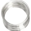 Memorywire, Dia. 6 cm, tjocklek 0,8 mm, ca. 11,5 m, försilvrad, 1 st.