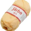 Merceriserat bomullsgarn, nr. 8/4, virknål 3, gul, 50 g/ 1 st.