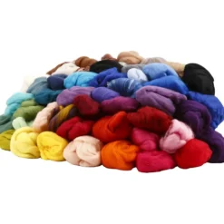 Merinoull, tjocklek 21 my, Innehållet kan variera , mixade färger, 20x20 g/ 1 förp.