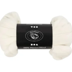 Merinoull, tjocklek 21 my, råvit, 100 g/ 1 förp.