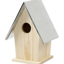 Mesholk med zinktak, stl. 13,5x11x19 cm, Hålstl. 32 mm, 1 st.