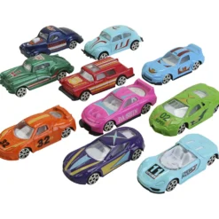 Metallbilar, stl. 7 cm, 10 st./ 1 förp.