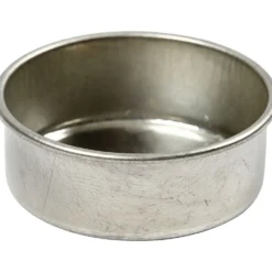 Metallinsats för ljus, H: 15 mm, Dia. 44 mm, 12 st./ 1 förp.