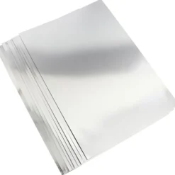 Metallkartong, A2, ark 420x594 mm, 280 g, silver, 10 ark/ 1 förp.