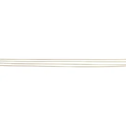 Metallstång, L: 45 cm, Dia. 2 mm, mässing färge, 5 st./ 1 förp.