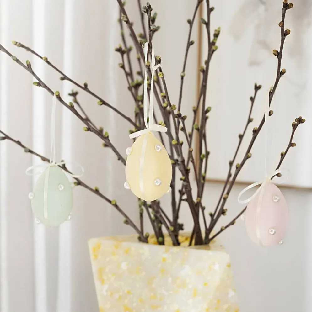 Mini DIY Kit Dekoration, Ägg, pastellfärger, 1 förp.