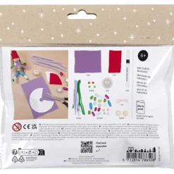 Mini DIY Kit Dekoration, Tomtenissar, mixade färger, 1 förp.