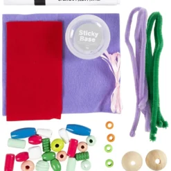 Mini DIY Kit Dekoration, Tomtenissar, mixade färger, 1 förp.