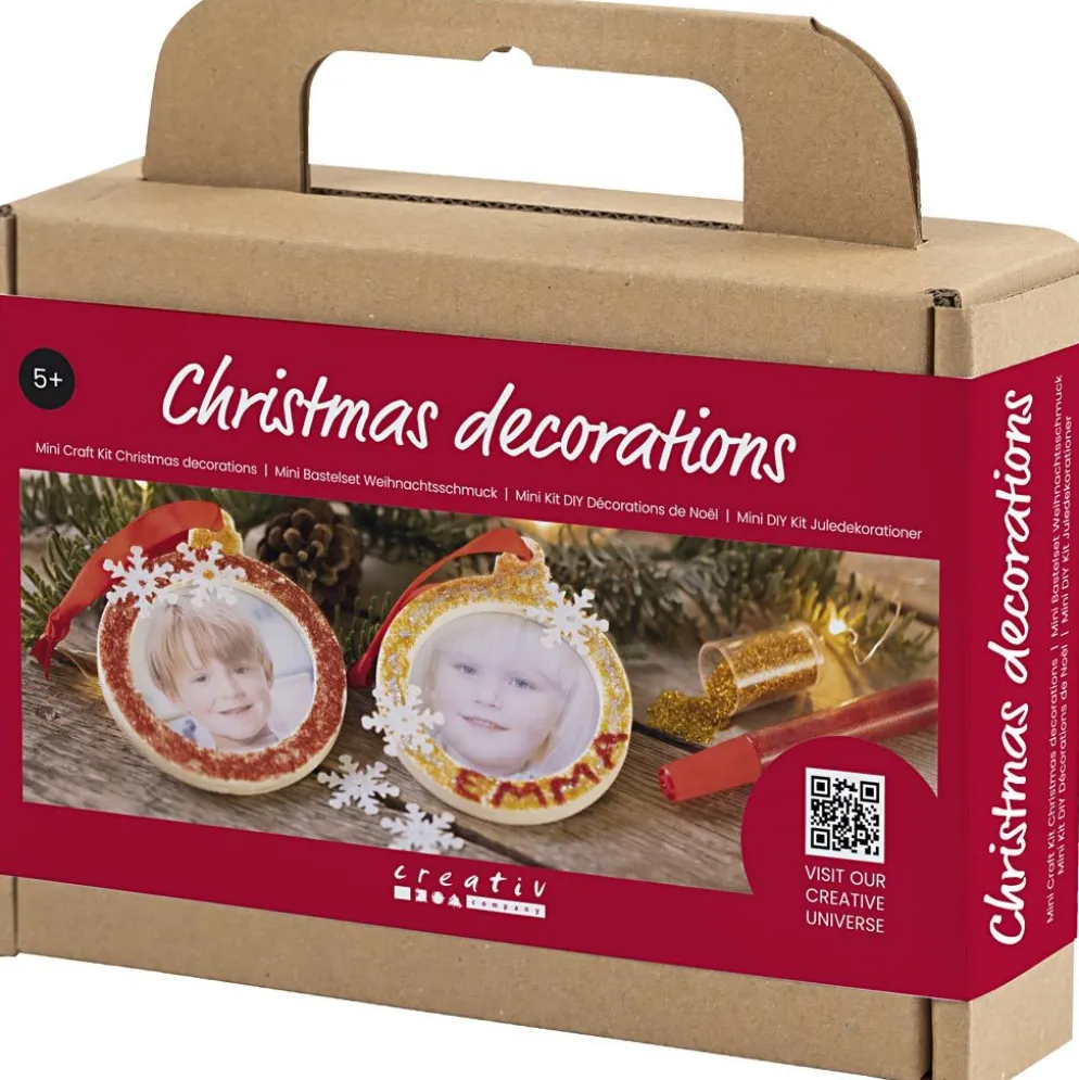 Mini DIY Kit Juldekorationer, Ramar, 1 förp.