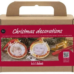 Mini DIY Kit Juldekorationer, Ramar, 1 förp.