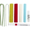 Mini DIY Kit Kräppapper, Kräppblommor, pastellfärger, 1 förp.