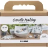 Mini DIY Kit Ljusgjutning, Snäckskal, grå, off white, 1 förp.