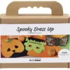 Mini DIY Kit Läskig Utklädnad, Masker, halloweenfärger, 1 förp.